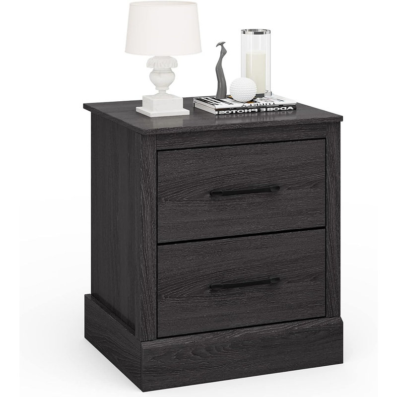 Elishua 18.5'' W Nightstand, Rustic Walnut
