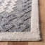 Tapis bleu marine / crème en laine / coton tissé à la main Segrest Natura-474501892