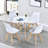 Labovick Round Solid Wood Base Dining Table