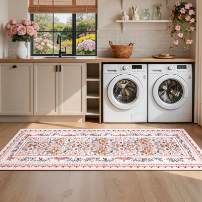 Tapis lavables et antidérapants pour salon Animal Moderne Doux Intérieur Floral Tapis Non-Rejet