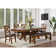 Areni Upholstered Bench in Espresso and Walnut