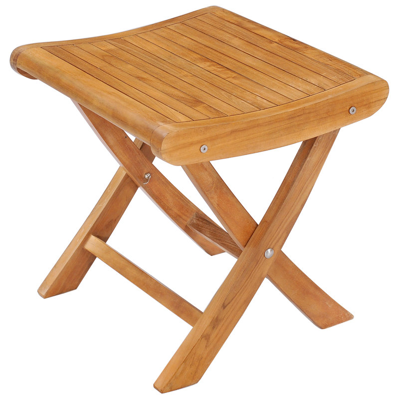 Francisco Outdoor Teak Ottoman