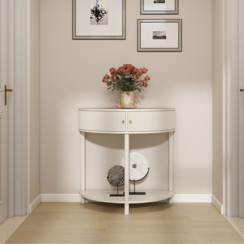 Console Arti-Crafted, Cream White