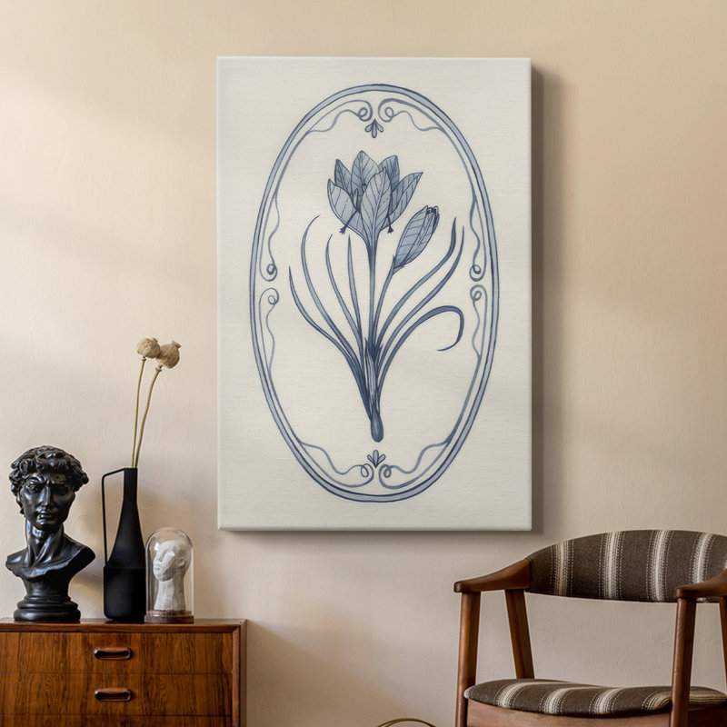 Portrait de printemps II - galerie Cavas sur mesure, H 48 po x l 32 po