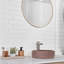 Nabi Subway 3X6 Crackled Glossy Glass Tile-808294785