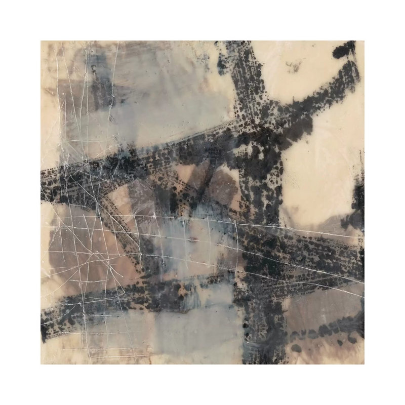 Push And Pull II by Jennifer Goldberger - Wrapped Canvas Painting, 93.98 cm H x 93.98 cm W x 3.175 cm D