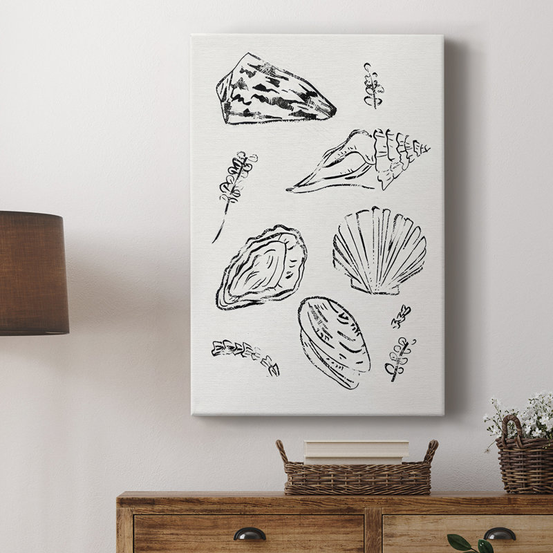 Sea Spirals I -Gallery Wraraped Cavas, H 18 po x l 12 po