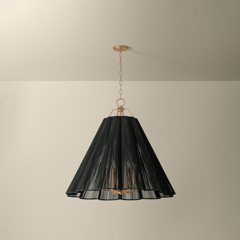 Sonoma Chandelier, Patina Gold Leaf