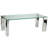 Aurelija Glass Top Coffee Table