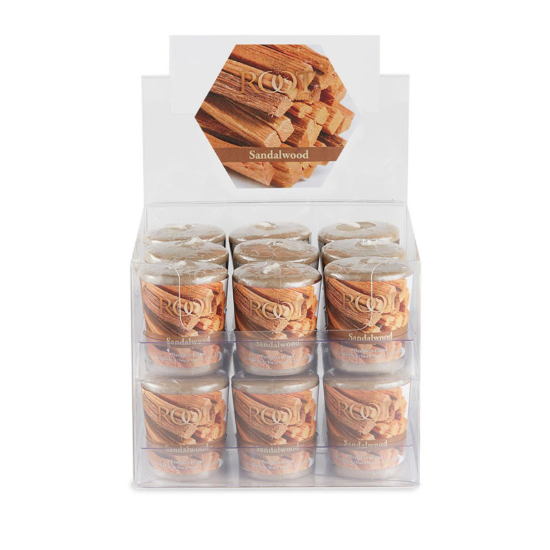 Sandalwood Scented Votive Candle
