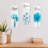 MDF Wall Sign Relax Soak Unwind - Set of 3