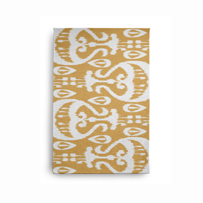 132_ Tapis en chenille doux ikat