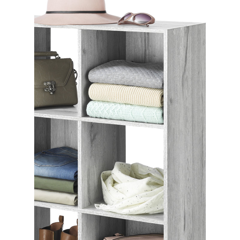 35.5'' W Manufactured Wood Storage Rack