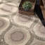 Medallion Grey Hand Tufted Wool Rug-1207233129