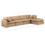 Canapé modulaire en similicuir 5 pièces Itala-94482414