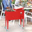 Chariot à glaçons à glissière pour l'extérieur avec chariot à glaçons de 80 pintes avec roues Poignées latérales Ouvre-bouteille Cap Catcher-706101359