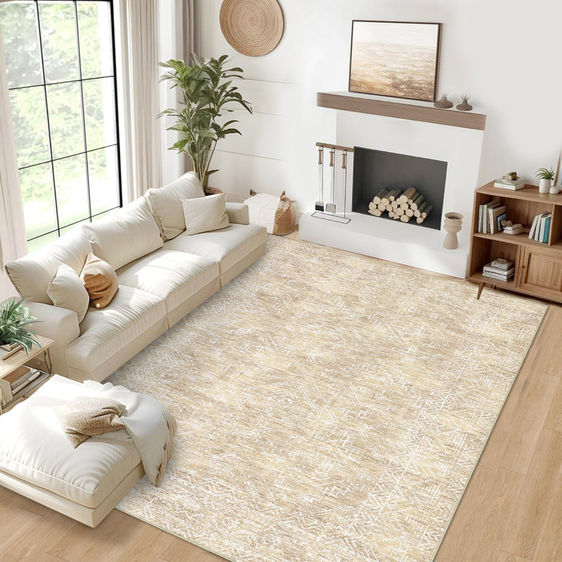 Tapis lavable à la machine Modern, Rectangle 10' x 13'