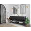 Meuble-lavabo double autoportant 72 po avec comptoir en quartz Cleanhill-91928807