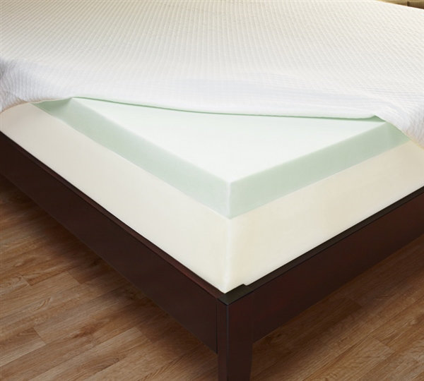 10'' Memory Foam Mattress Topper, Twin