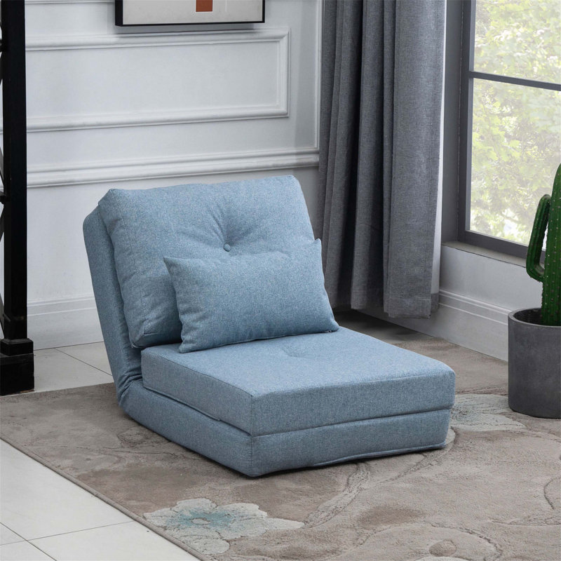 Fauteuil convertible convertible, canapé-lit multifonctionnel, canapé-lit pliant rembourré avec dossier réglable, idéal pour se détendre dans le salon ou la chambre à coucher