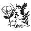 Décoration murale décorative en métal Love Love-124837815-124837816