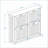 Shoe Storage Cabinet with 4 Flip Drawers, Adjustable Shelves, Freestanding Slim Organizer for Entryway, Foyer | Snow White | Modern