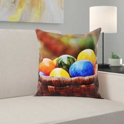 Microsuede Throw Pillow