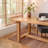 Minimalist Solid Oak Dining Table-1352553700