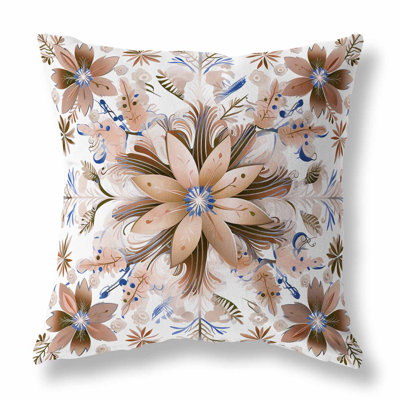 Coussin réversible Snowy Crest