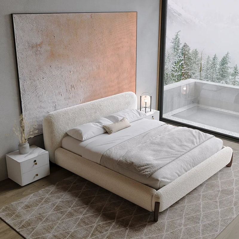 Upholstered Platform Bed