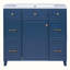 Ensemble de meuble-lavabo simple 36 avec plateau Patrizia-325539816
