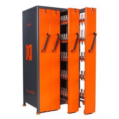Armoire à outils à commande numérique avec système de rangement pour porte-outils à commande numérique CAT50