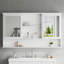 Armoire de toilette murale à miroir-1315033597