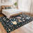 Runner Rug Kitchen Runner Floral Rug Runners for Hallway Bedroom, Soft Ultra-Thin Indoor Low Pile Flower Carpet with Non Slip Backing-1226597550