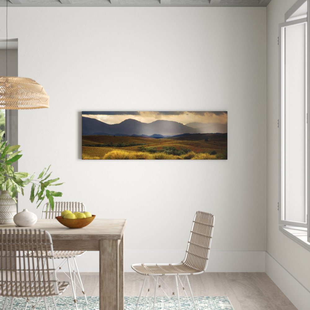 The Poun by Andrew Brown Photographic Print on Canvas in Orange