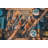 Dunson Artisan 18" Acacia Charcuterie Cheese Board and Serving Platter with Raw Wood Edge-2021565916