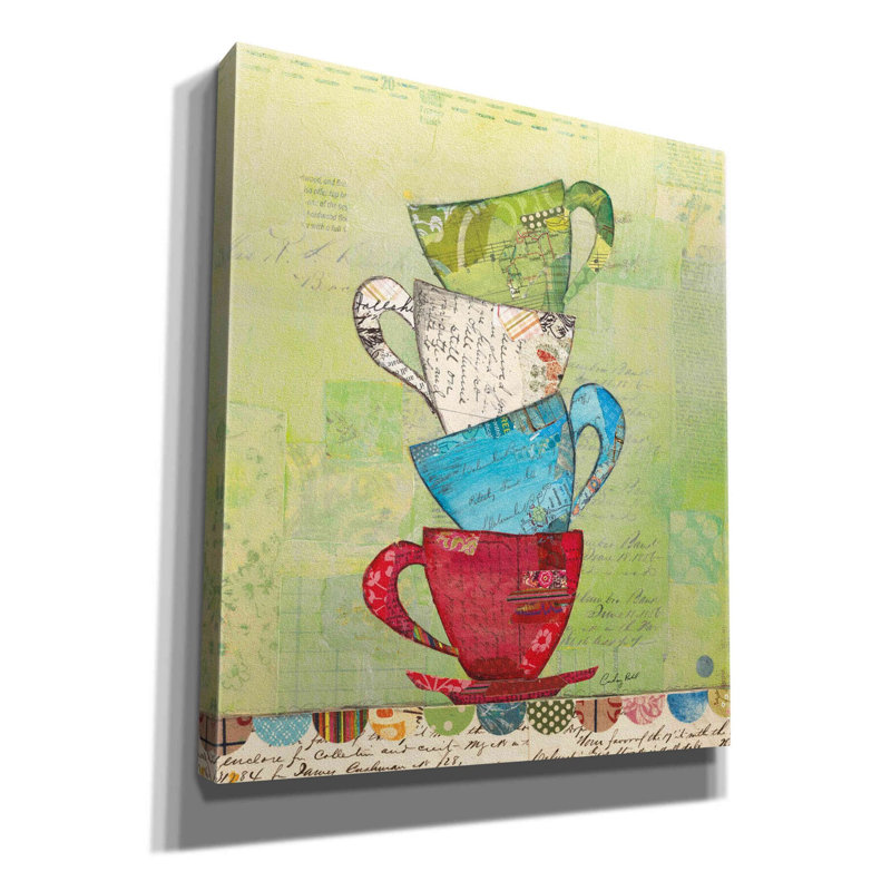 Kayte Come For Tea par Courtney Prahl, H 30 po x l 26 po x P 1,5 po