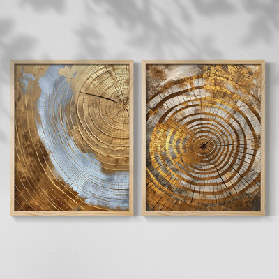 Série ABSTRACT Cxxxi - reproduction encadrée de qualité supérieure - prête à être accrochée - aucun clou requis - aucun clou requis