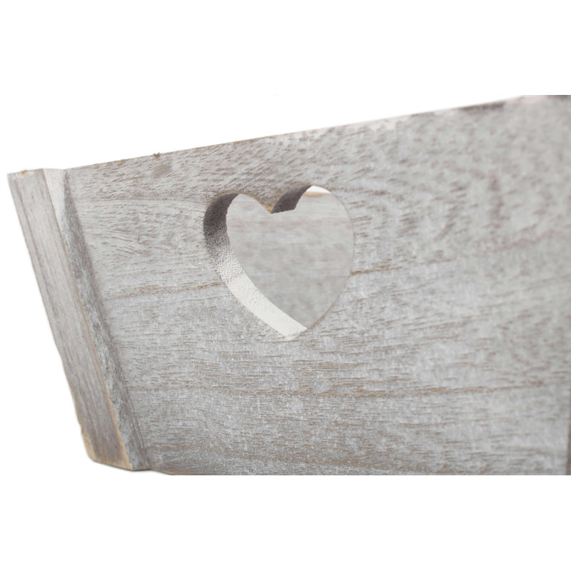 Totten Heart cut out Serving Tray