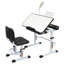 Ensemble de bureau d'écriture et de chaise pour enfants L 27,56 "Lymight-899396761