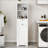 One-Compartment One-Drawer Tilt-Out Laundry Sorter Cabinet