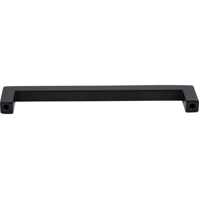 Square 5 1/16" Center Bar Pull Multipack, Matte Black