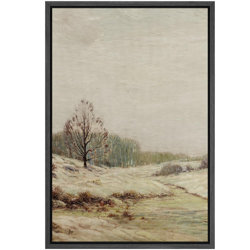 Hiver, solitude, arbre, paysage, paisible, nature, scène, rustique, illustrations, campagne française, Noir