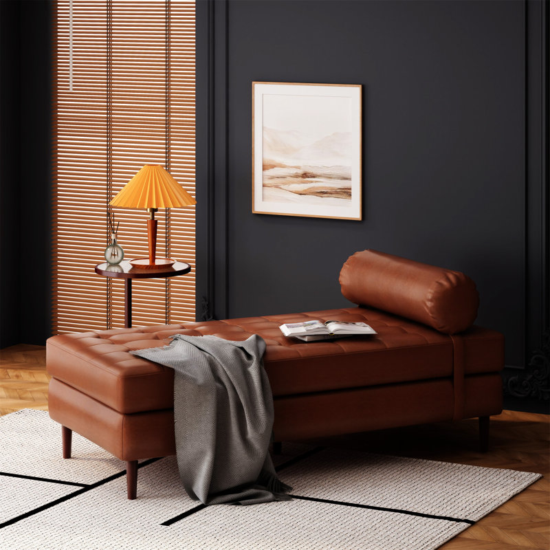 CHAISE LUNGE, Brun
