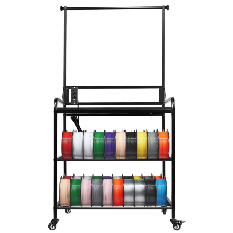 Support pour imprimante 3D à 3 niveaux avec support de rangement pour imprimante 3D