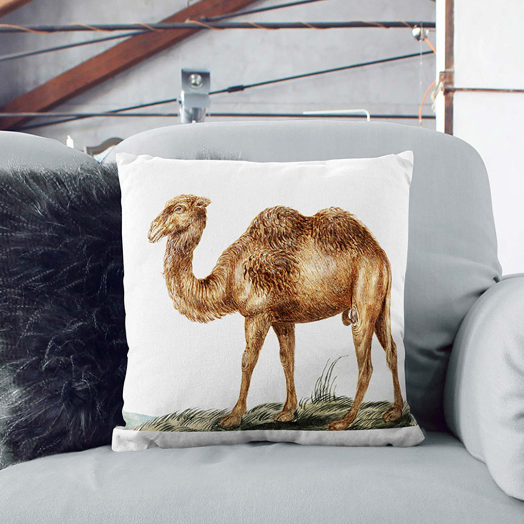 Camel by A.B. De Boodt Cushion with Filling