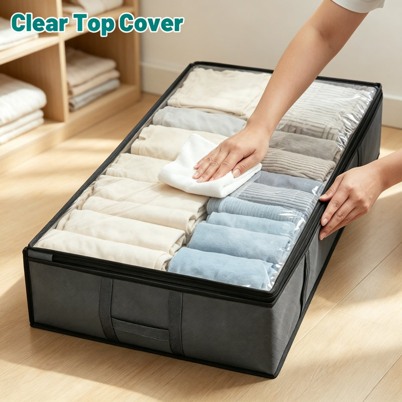 Rebrilliant Fabric Underbed Storage
