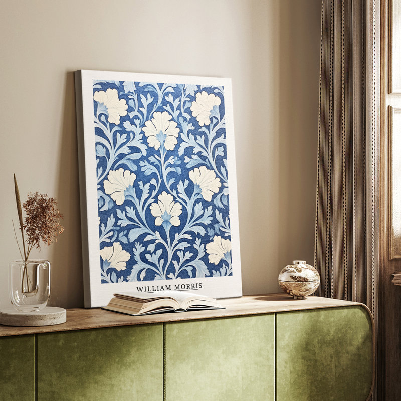 Wm Morris Series DLxxvi - Cavas enveloppés de galerie, H 18 po x l 27 po