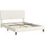 Modern Upholstered Bed Frame with Adjustable Chenille Headboard-426397328