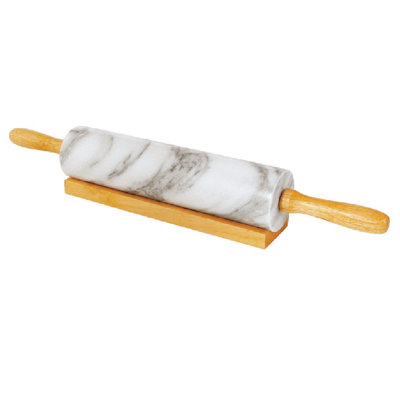 Fox Run Marble Adjustable Rolling Pin with Stand